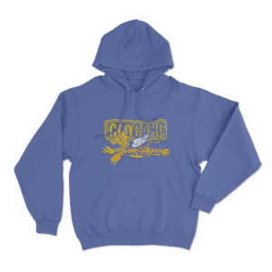 Chasing Tigers Unisex Hoodie Blue