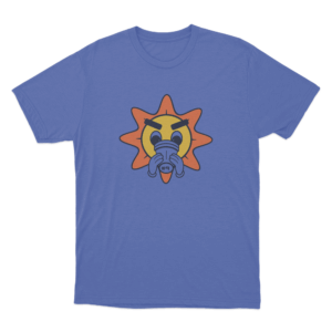 Glo Cup Unisex T Shirt Blue