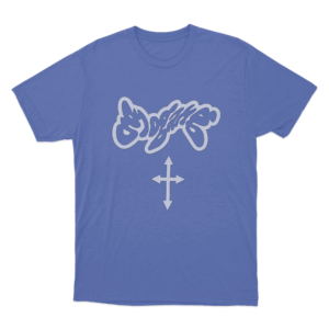 Glo Gang Arrow Unisex T Shirt Blue