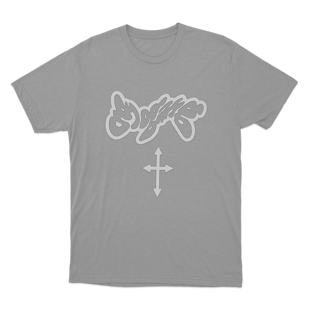 Glo Gang Arrow Unisex T Shirt Grey Glo Gang Arrow Unisex T Shirt Grey