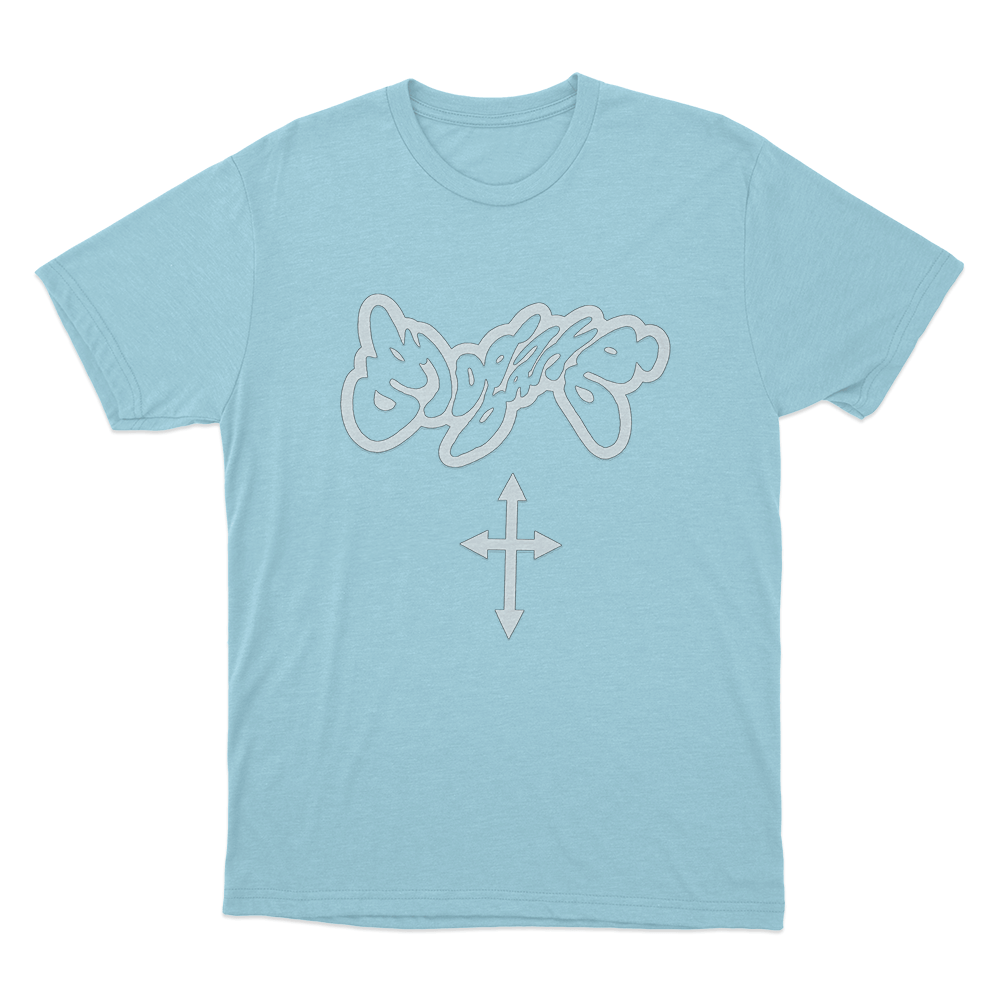 Glo Gang Arrow Unisex T Shirt Sky Blue Glo Gang Arrow Unisex T Shirt Sky Blue
