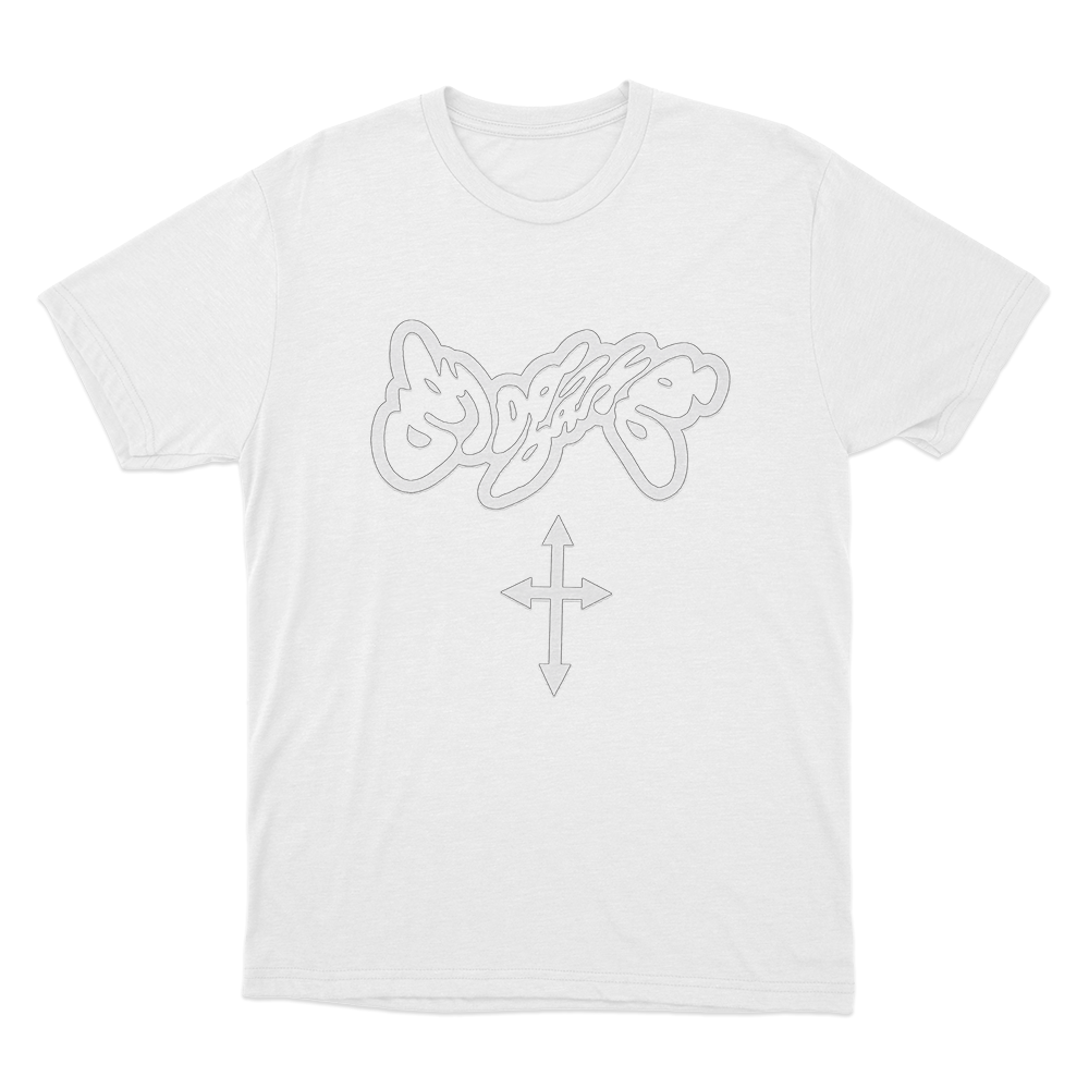 Glo Gang Arrow Unisex T Shirt White Glo Gang Arrow Unisex T Shirt White
