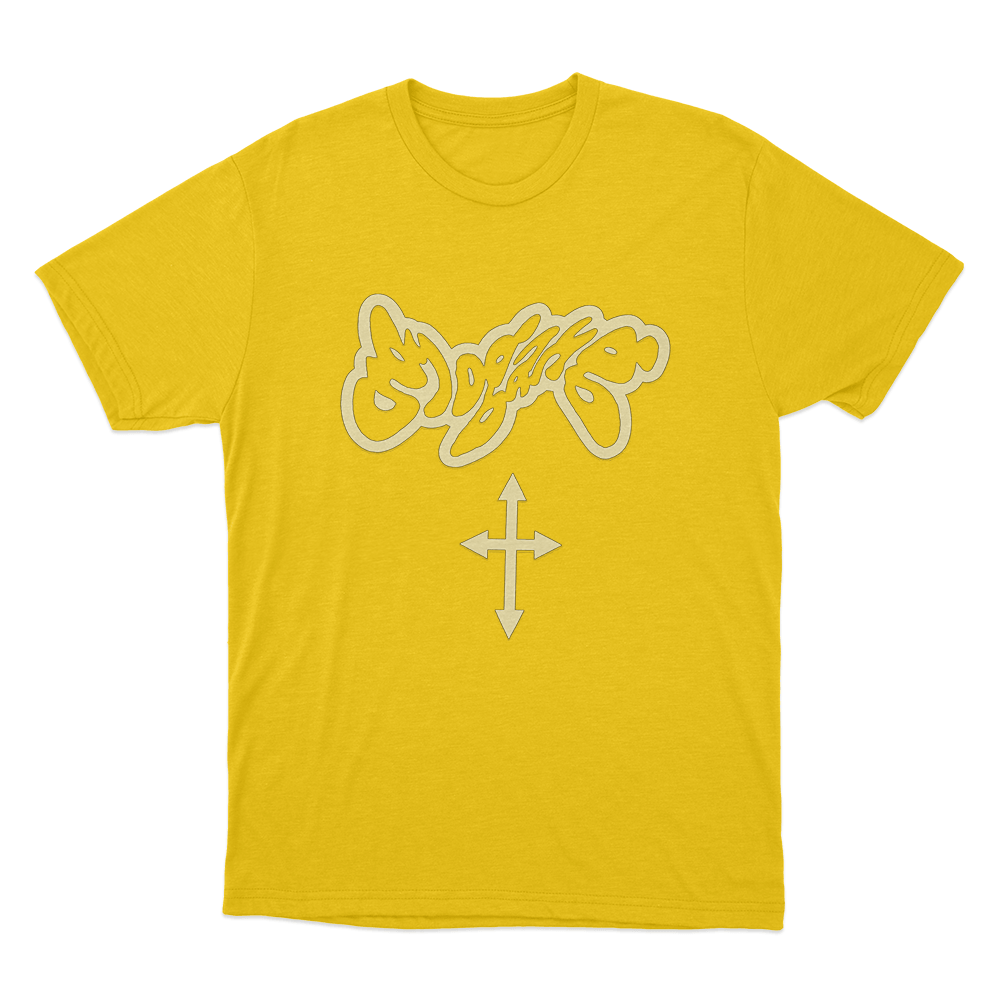 Glo Gang Arrow Unisex T Shirt Yellow Glo Gang Arrow Unisex T Shirt Yellow