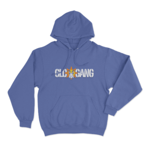 Glo Gang Logo Unisex Hoodie Blue