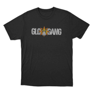 Glo Gang Logo Unisex T Shirt Black