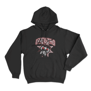 Glo Logo Unisex Hoodie Black