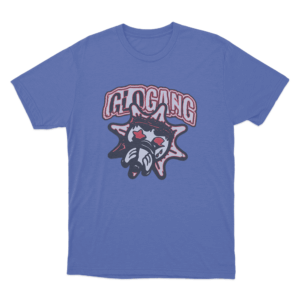 Glo Logo Unisex T Shirt Blue