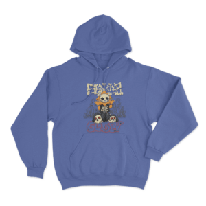 Skeletor GloBoy Unisex Hoodie Blue