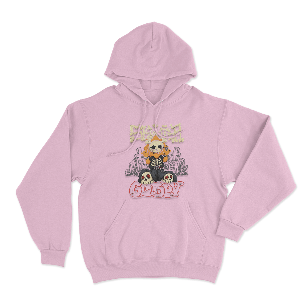 Skeletor GloBoy Unisex Hoodie Pink Skeletor GloBoy Unisex Hoodie Pink