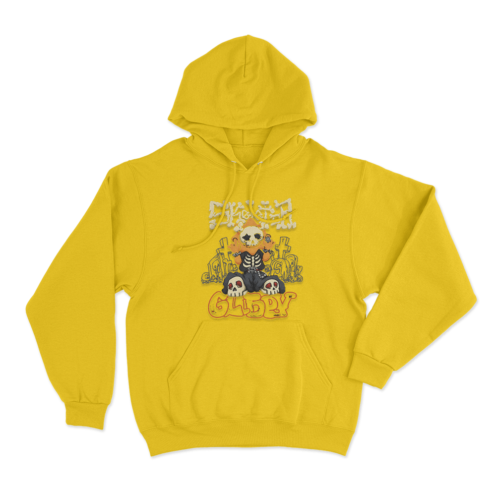 Skeletor GloBoy Unisex Hoodie Yellow Skeletor GloBoy Unisex Hoodie Yellow