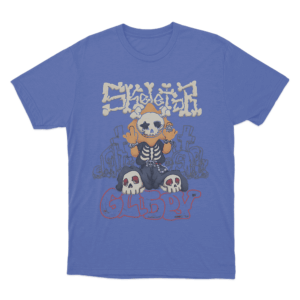 Skeletor GloBoy Unisex T Shirt Blue