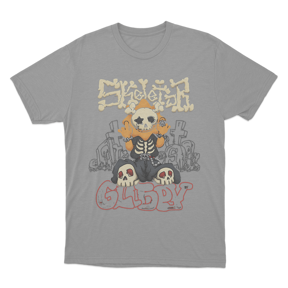 Skeletor GloBoy Unisex T Shirt Grey Skeletor GloBoy Unisex T Shirt Grey