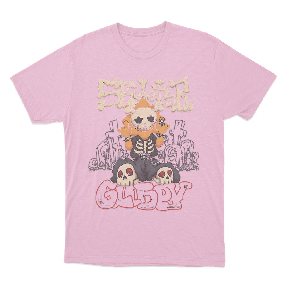 Skeletor GloBoy Unisex T Shirt Pink Skeletor GloBoy Unisex T Shirt Pink
