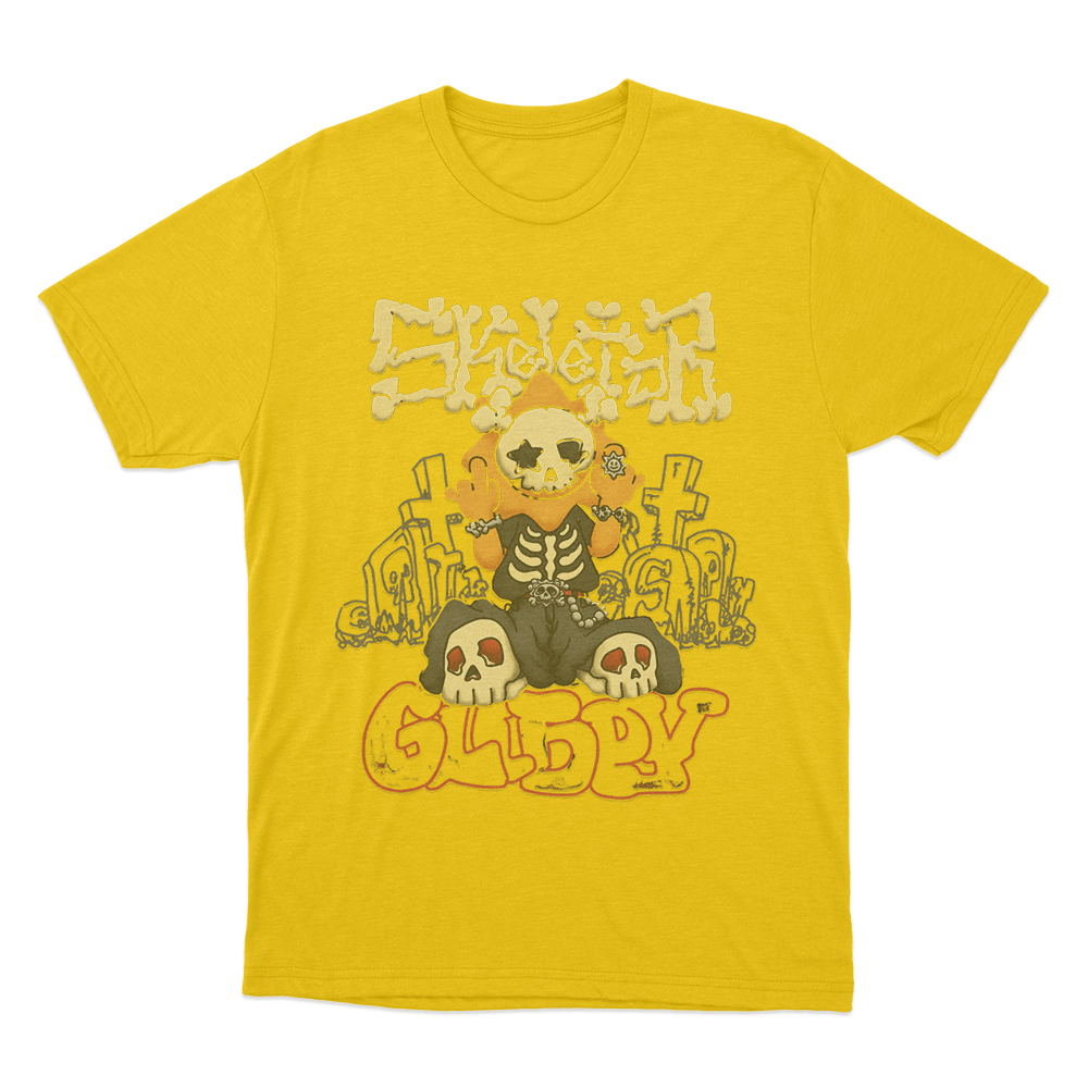 Skeletor GloBoy Unisex T Shirt Yellow Skeletor GloBoy Unisex T Shirt Yellow